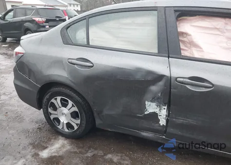 2013 Honda Civic Hybrid из США, поврежденный, VIN 19XFB4F2XDE202474